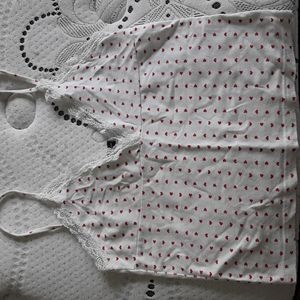 Brandy Melville Amara Hearts Tank